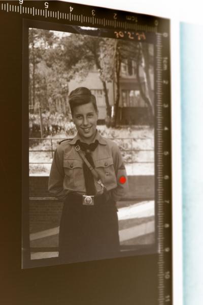 altes Negativ - Hitlerjunge - Pimpf - Gau Berlin